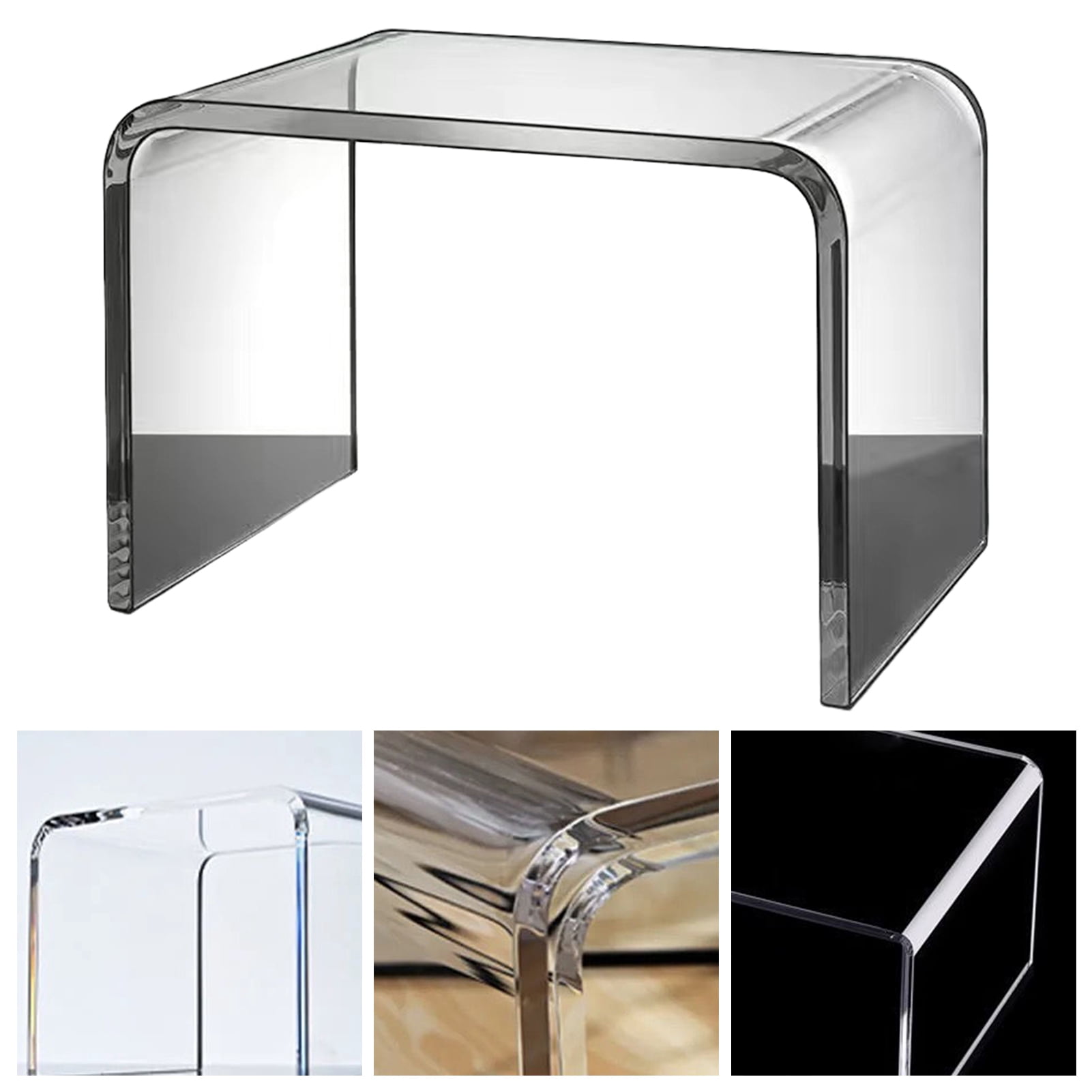 Fogcroll Step Stool for Kids, Acrylic Stool, Acrylic Step Stool for ...