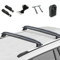 thumbnail image 1 of Fogcroll Universal Car Soft Roof Rack Pads Luggage Carrier System Car Roof Rack for Kayak Surfboard Canoe Include 2 Heavy Duty Tie down Straps, 2 Tie down Rope, 2 Quick Loop Strap 1 Set, 1 of 13