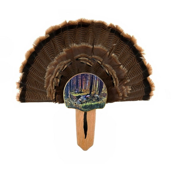 Foggy Bottom Solid Oak Turkey Mount & Display Kit with Gobblers Lane Image