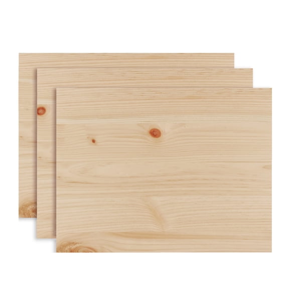 Foggy Bottom Woodworks 0.69 X 11 X 14 EDGE GLUED PINE 3-PACK