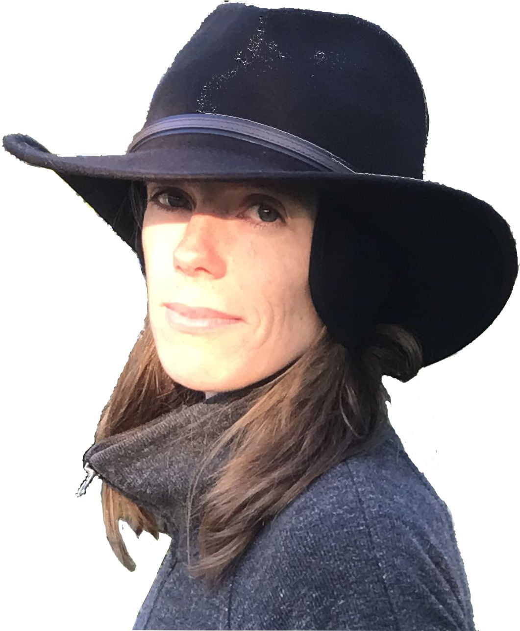 Foggy Mountain Flapper Hat (Black, X-Large)