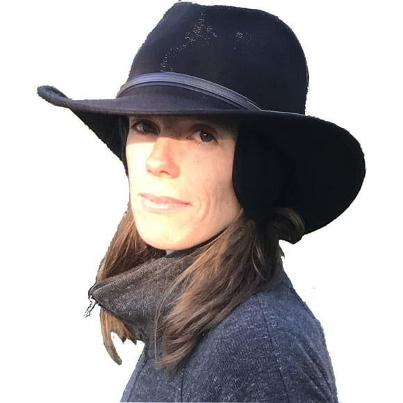 Foggy Mountain Flapper Hat (Brown, Large)