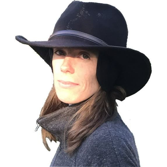 Foggy Mountain Flapper Hat (Brown, X-Large)