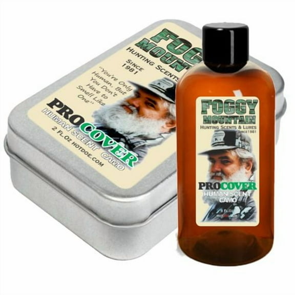 Foggy Mountain Pro Cover - Human Scent Camo - 2 oz Bottle