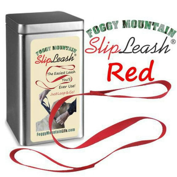 Foggy Mountain SlipLeash - Red (8 ft.)