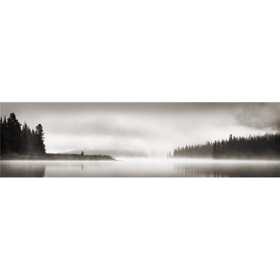 Foggy Scene Poster Print by Corey Hochachka - 38 x 10