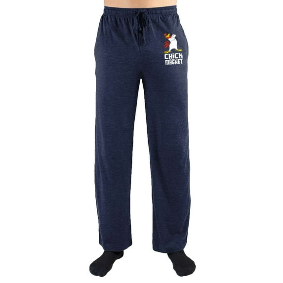 Foghorn Leghorn Chick Magnet Chicken Print Men's Sleepwear Sleep Pajama Pants Small