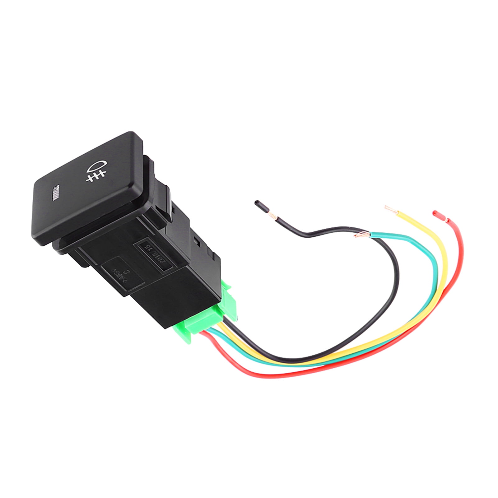 Foglight Switch,DC 12V Car Fog Light Switch 4 Wire Fog Light OnOff