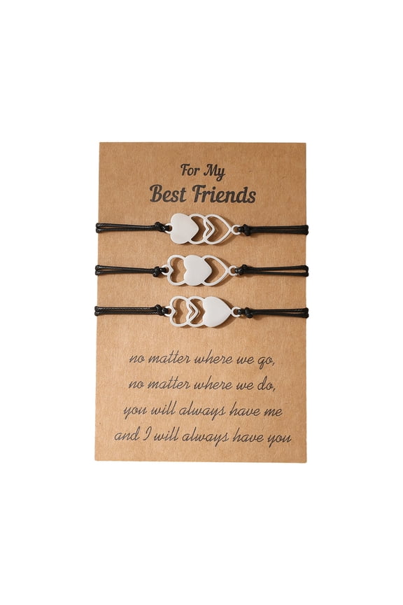 1 Set Handmade Bracelet Adjustable Rope Bracelet Friendship Bracelets Cotton Anklets Suitable for Various Occasion