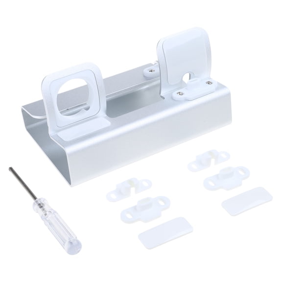 Fogun 3 in 1 Phone Stand for Fast Charging Cable Cellphone Wristwatch Earphone Table Holder Aluminum Display Stand