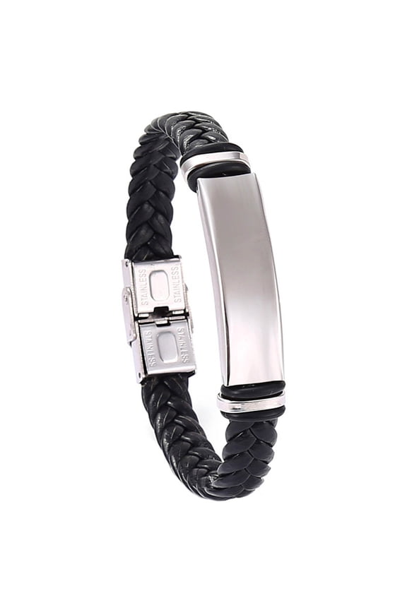 Adjustable Ropes Bracelets Unisex Leather Woven Handchains Adjustable Bangles Stylish Jewelry for Women and Girls