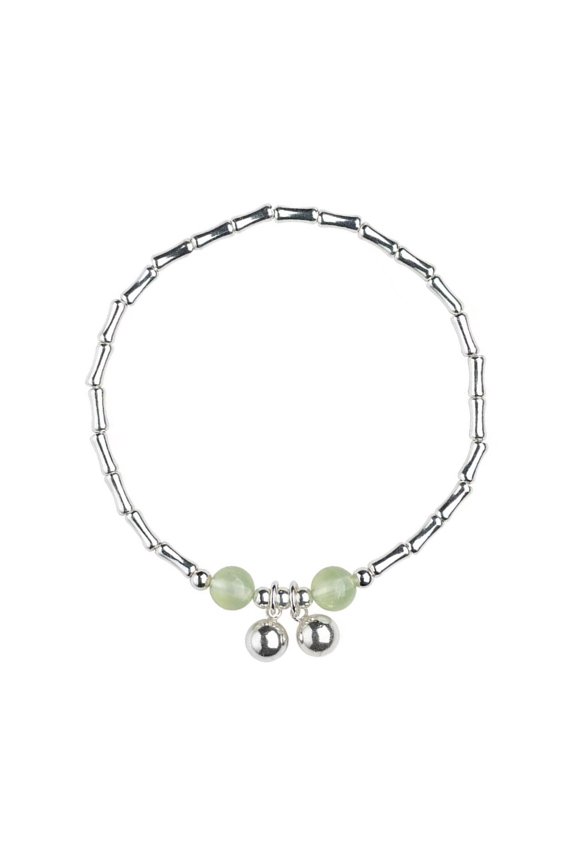 Bamboos Segment Bracelet Featuring Natural Bamboos Designs and Intricate Leaf Engravings for Women Seek Unique Styles