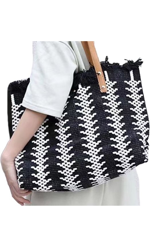 Canvas Sling Bag with Multiple Compartments Casual Canvas Shoulder Bag Versatile Great for Everyday Commutes