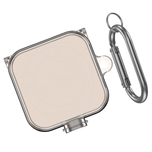 Fogun Clear Flexible Case with Carabiner Protector Covers for Rings Charging Case Shell Charging Case Covers