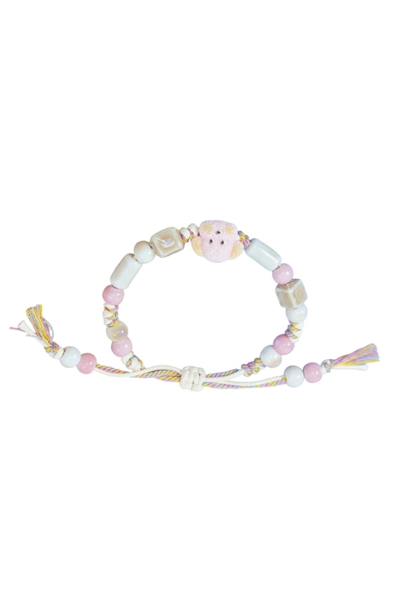 Distinctive Ceramic Dog Bracelet Handwoven String Bracelet Fashion Wrist Jewelry for Cartoon Styles and Giving