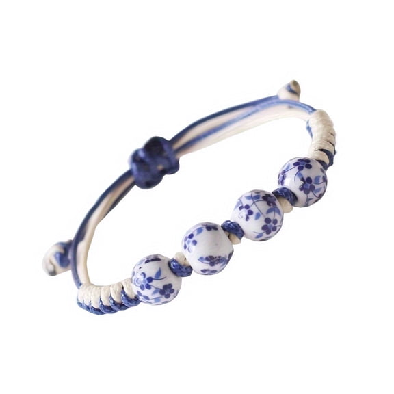 Fogun Elegant Ceramic Bead Bracelet Showcasing Traditional Craftsmanship And Modern Designs for Unique Oriental Aesthetic