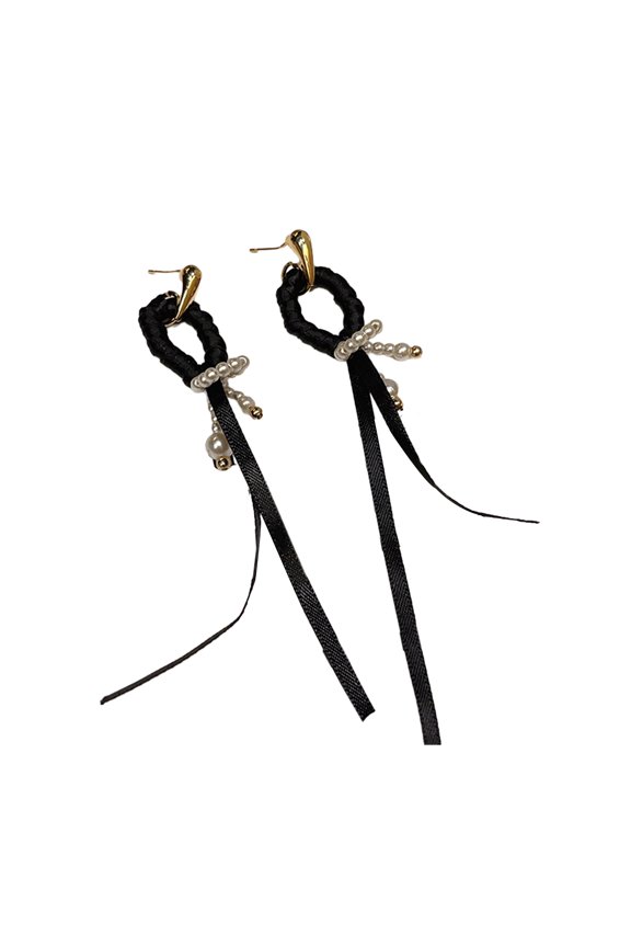 Fashion Bowknot Fringe Earrings Women Elegant Star Earring Rose Flower Dangle Earring Jewelry Party Ornament