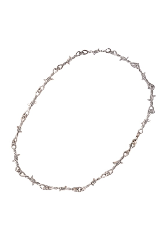 Fashion Bramble Chokers Necklace Women Men Hip-hop Gothic Punk Styles Barbed Wire Little Thorns Necklace Chokers Gifts