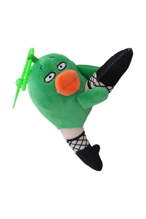 Fashion Keyring Plush Dolls Cartoon Key Holder Funny Sausage Mouth Dolls for Creative Youthful Adults and Collectors