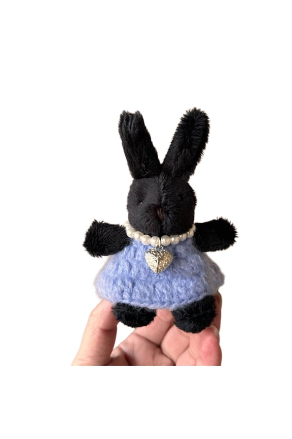 Fashion Plush Charm Keychains Pendant Hanging Ornament Keyring Backpack Decoration Jewelry for Women Girls