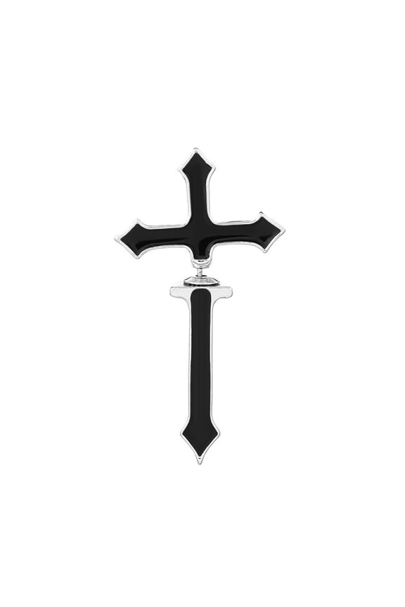 Gothic Emamel Earrings Vintage Cool Punk Ear Goth Earrings Jewelry For Women Men