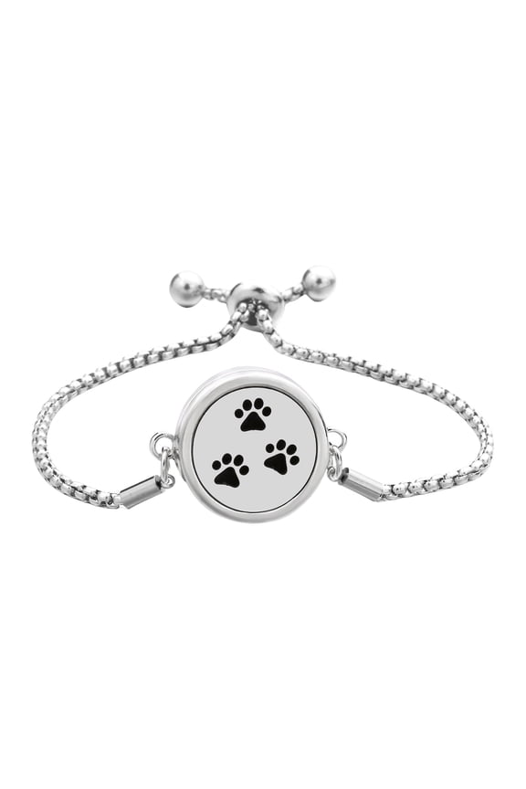 Handmade Bracelet Stainless Steel Essential Oil Diffuser Pendant Handchain Adjustable Wristchain Fashion Jewelry