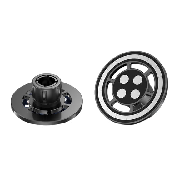 Fogun Magnetic Base for 17mm (0.67") Ball Mount Components Replacement for Car Mount, Dashboard, Windshield, Suction Cup