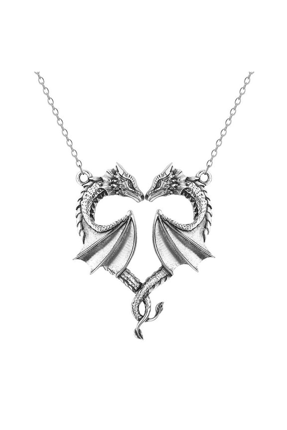 Pendant Necklaces Jewelry Dragon Pendant Necklaces Chain Choker Necklaces Birthday Gifts Dragon Necklaces Alloy