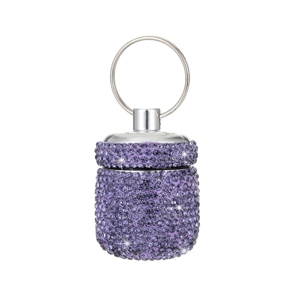 Fogun Portable Case Keychain Waterproof Container Small Box Pendant for Travel and Outdoor Activities