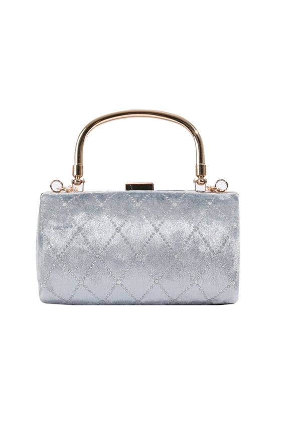 Trendy Quilted Shoulder Bag Korean Inspired Design Handbag Evening for Fashionable Women