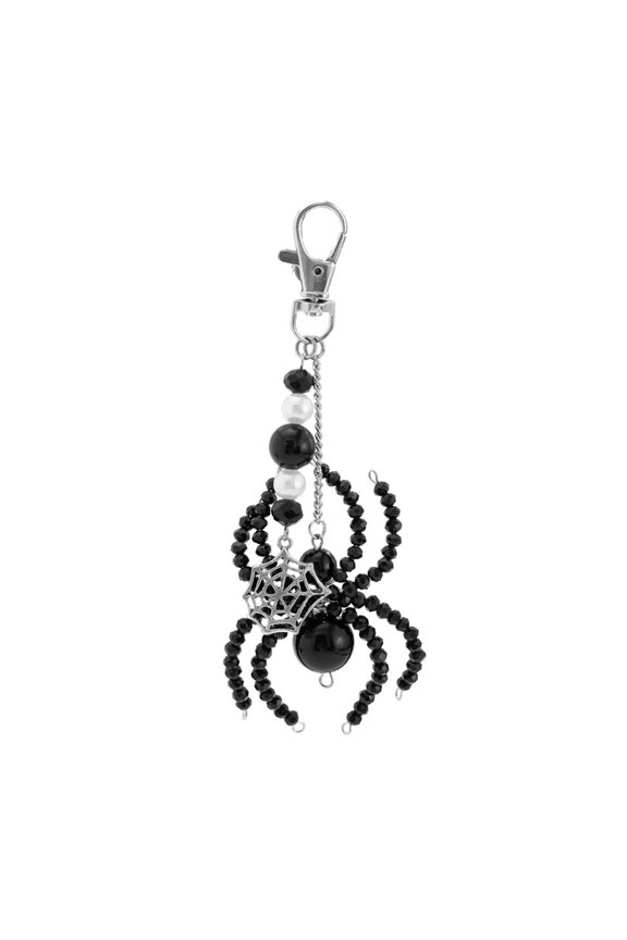 Unique Keychain Pendant Halloween Themed Spiders Key Holder Portable Key Jewelry Spiders Keychain Suitable for Gifting
