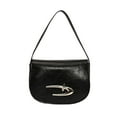 thumbnail image 1 of Saddle Bag For Fashion Women PU Leather Handbag Evening Bag Party Purse Small Handbag Suitable for Various Occasion, 1 of 2
