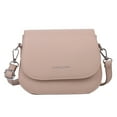 thumbnail image 1 of Fashionable Faux Leather Crossbody Bag for Women Candy Color Flap Covers Small Satchel with Adjustable Shoulder Strap, 1 of 2