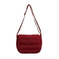 thumbnail image 1 of Fashionable Quilted Down Cotton Crossbody Phone Bag For Women Casual Shoulder Purse Underarm Bags for Student, 1 of 2