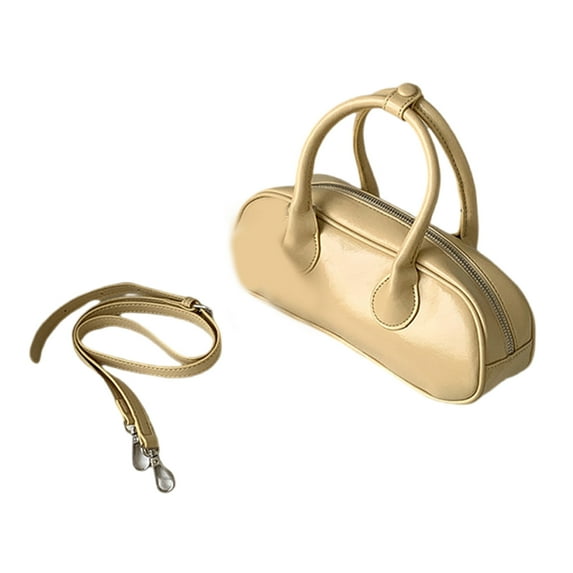 Women PU Leather Shoulder Bag Simple Handbag Solid Color Messengers Bag Girl Casual Crossbody Bag Shopping Dating Bag