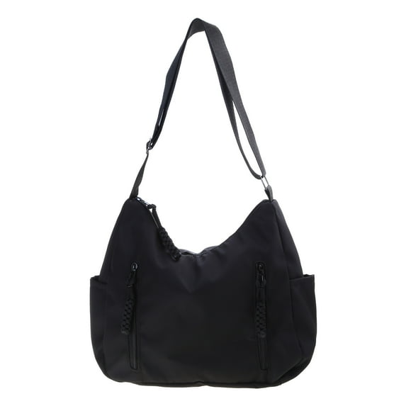 Lightweight Crossbody Pack Nylon Shoulder Bag Large Capacity Handbag Practical Casual Bag for Easy Carrying