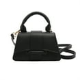 thumbnail image 1 of Women Bag Solid Color Shoulder Bag Korean Styles Handbag PU Leather Crossbody Bag Top Handle Bag for Daily Travel, 1 of 2