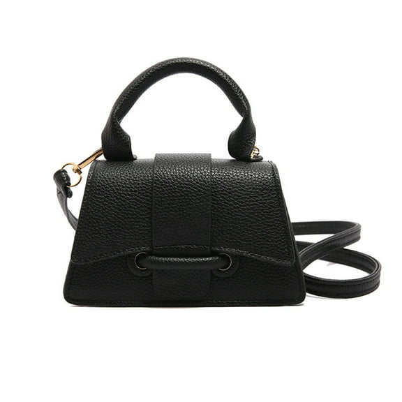 Women Bag Solid Color Shoulder Bag Korean Styles Handbag PU Leather Crossbody Bag Top Handle Bag for Daily Travel