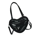 thumbnail image 1 of Japanese School Girl Heart Shape Itabag Large Capacity Clear Window Shoulder Bag Anime Pin Display Crossbody Handbag, 1 of 2