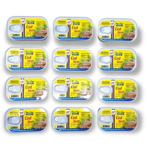 Cod Fish Can Fish Meister - Authentic COD LIVER Canned in Oil 4.27oz/121g | Natural ...
