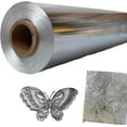 thumbnail image 1 of Foil Aluminum Roll Heavy Duty: 70um Thick Tin Foil Craft Engraving, Aluminum Foil for Painting Embossing, Aluminum Flashing Roll Metal Embossing Foil Sheets (7.87 inches Wide, 32.81 feet Long), 1 of 7