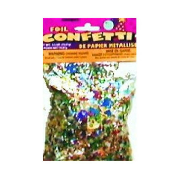 Foil Confetti, Multicolor, 2.5 oz
