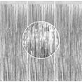 thumbnail image 1 of Foil Fringe Backdrop,Topboutique Metallic Tinsel Foil Fringe Curtain For Birthday Wedding Baby Shower Party 6.5 feet DIY Backdrop Photo Booth Prop Decoration (Silver), 1 of 8