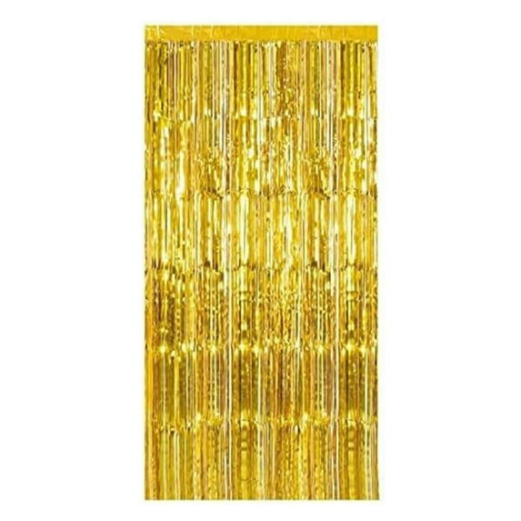 Foil Fringe Curtain for Wedding Birthday Party Decorations Photo Booth Streamers Holiday Graduation Bridal Shower MultiScene Arrangement