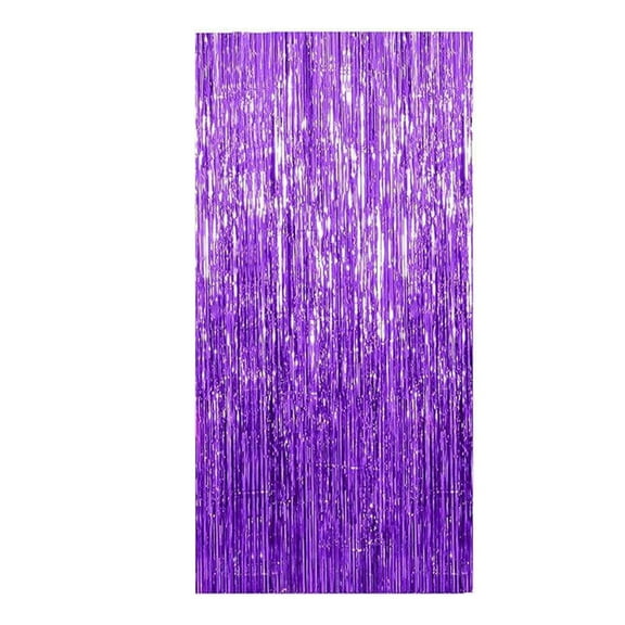 Foil Fringe Curtain for Wedding Birthday Party Decorations Photo Booth Streamers Holiday Graduation Bridal Shower MultiScene Arrangement