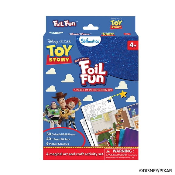 Skillmatics Foil Fun Toy Story Art & Craft Kit for Kids