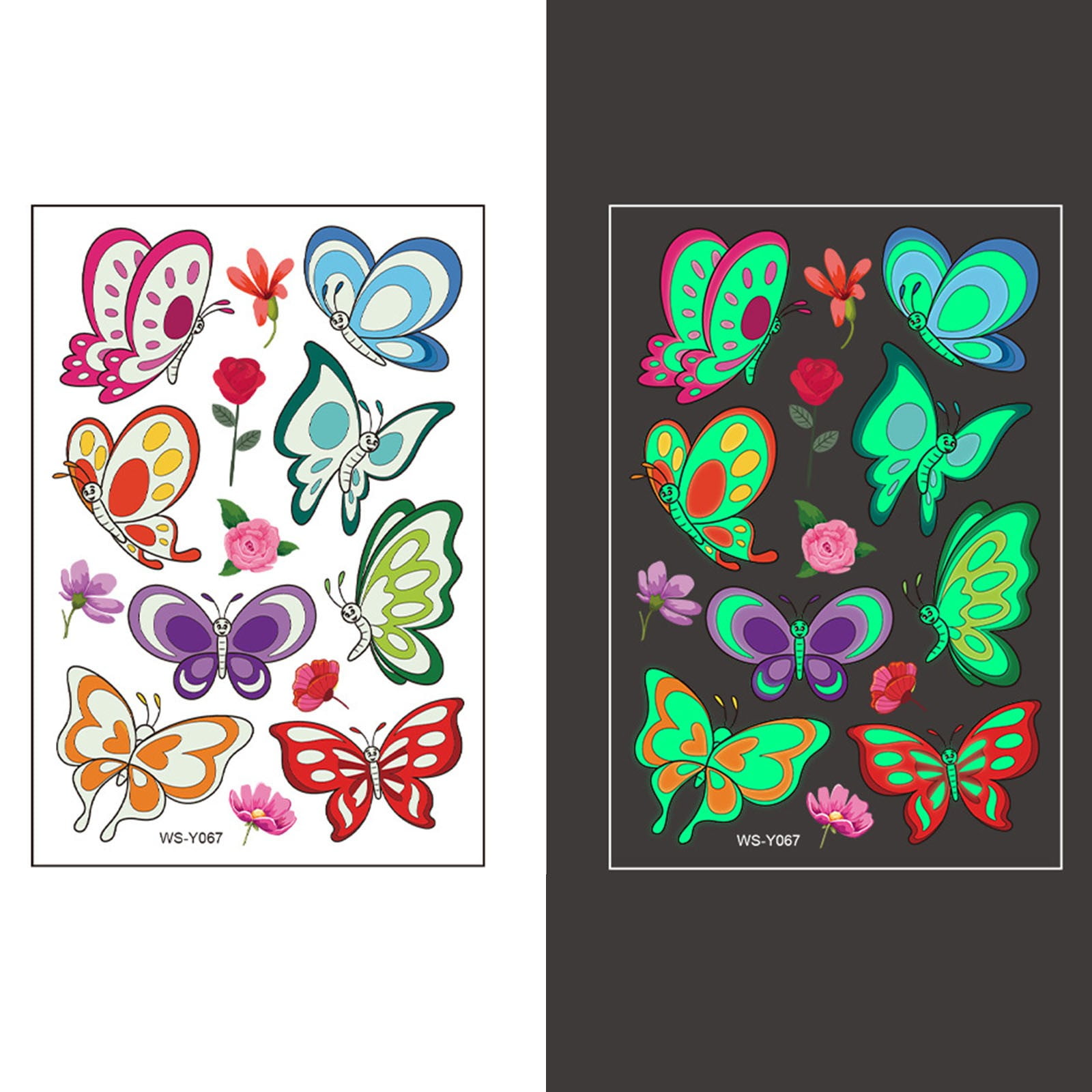 Foil for Hair Salon tooth Stencil for Tattooing Womens Hair Remover