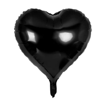 Foil Heart Shaped Balloons 14in Heart Mylar Balloons for Baby Shower Wedding Valentine Decorations Love Balloons Party Decorations, 10pcs