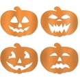 thumbnail image 1 of Foil Jack-O-Lantern Cutouts Case Pack 24, 1 of 1