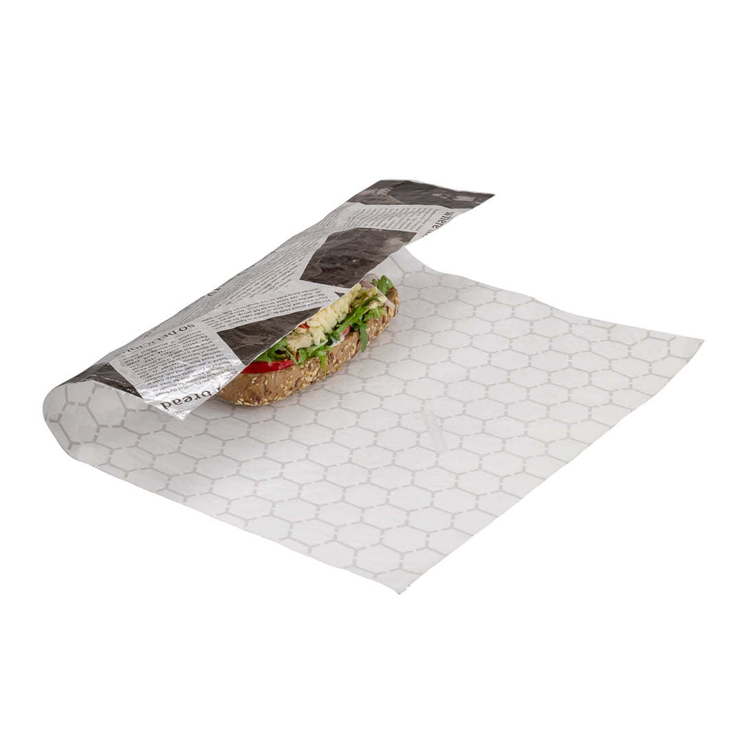 [2000 Pack] Insulated Foil Sandwich Wrap 16 x 14 inches - Cushion Foil  Wrap, Plain Silver, Aluminum Foil Wrap, Honeycomb Wrap Sheets for  Sandwiches